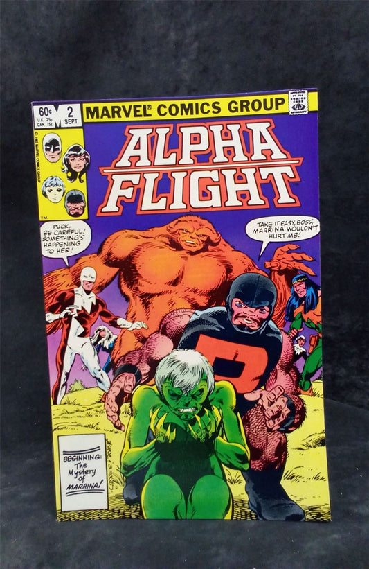 Alpha Flight #2 1983 Marvel Comics Comic Book