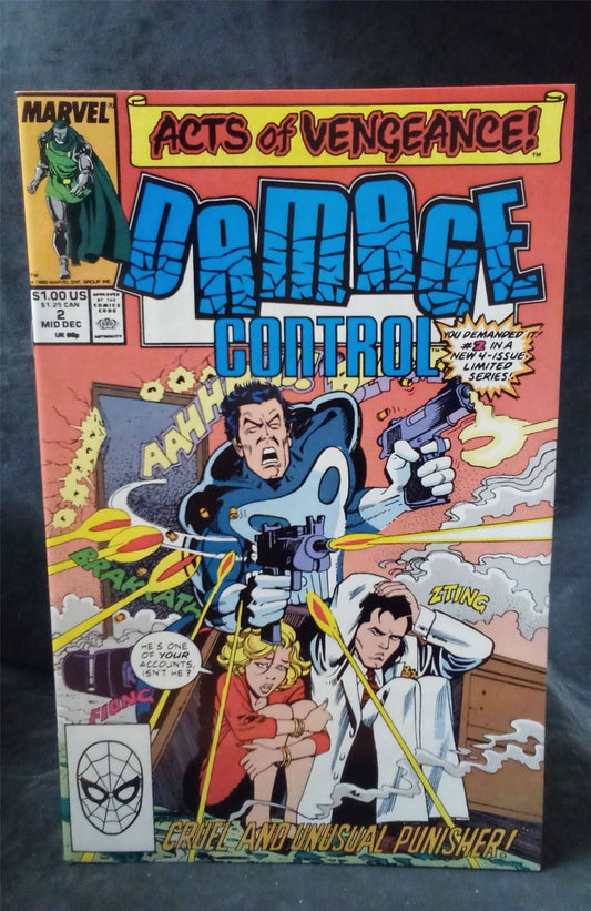 Damage Control #2 1989 Marvel Comics Comic Book