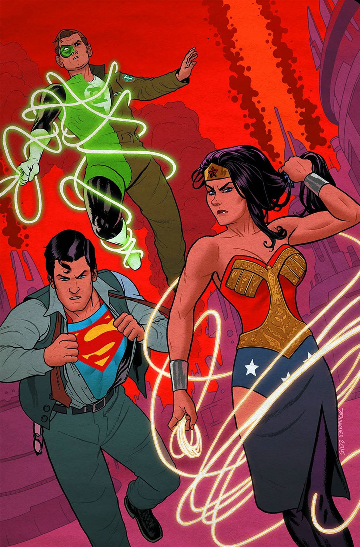 Superman Wonder Woman #21 Green Lantern 75 Var Ed (Green Lantern 75 Var Ed) DC Comics Comic Book