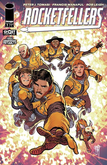 Rocketfellers #1 Cvr A Francis Manapul Image Comics Comic Book