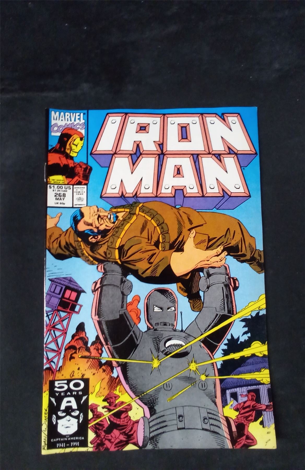 Iron Man #268 Direct Edition 1991 marvel Comic Book