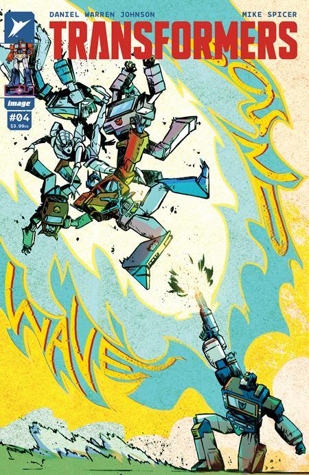 Transformers #4  Cvr D Inc 1:25 Sanford Greene Var Image Comics Comic Book