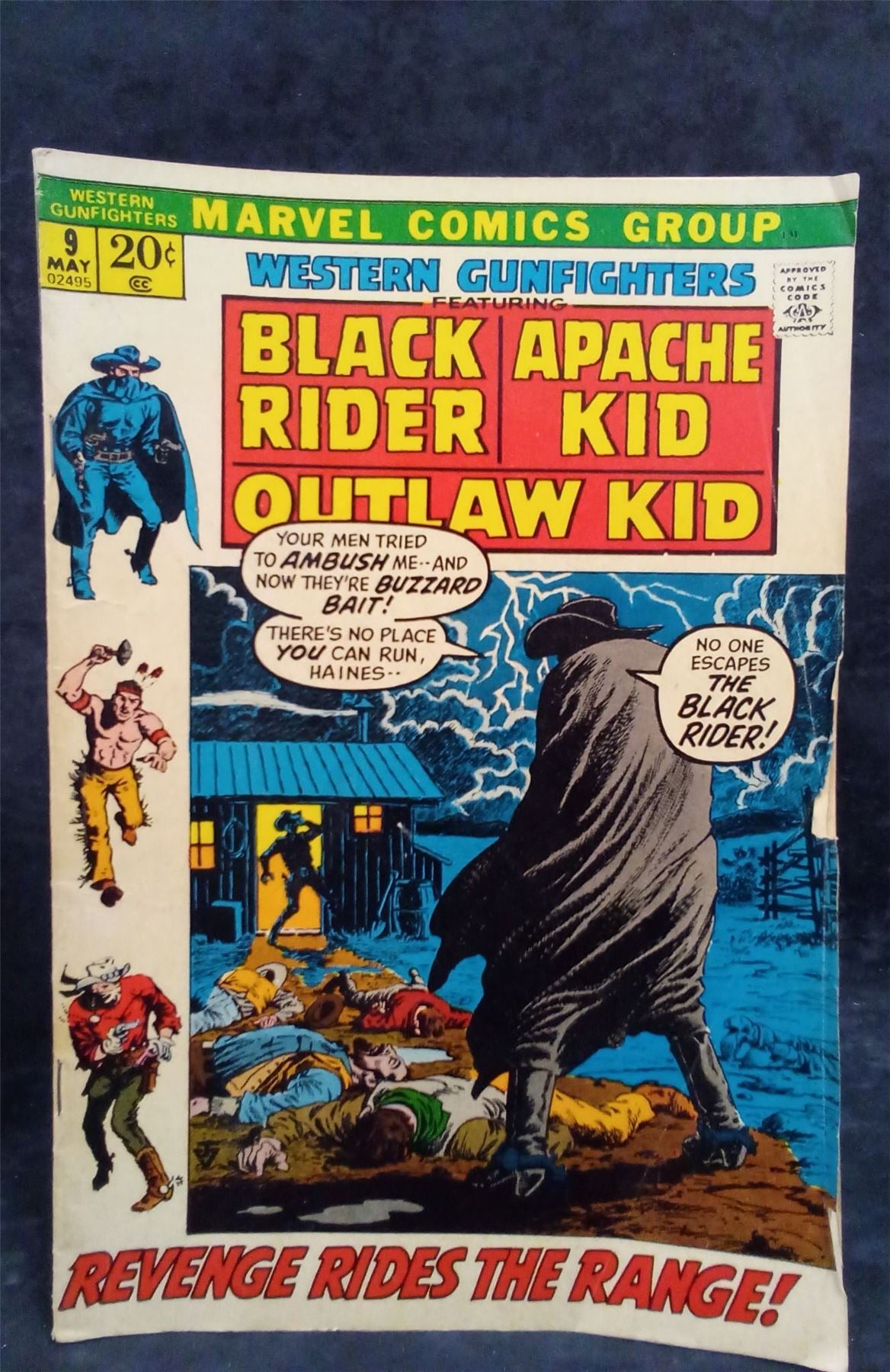 Western Gunfighters #9 1972 Marvel Comics Comic Book