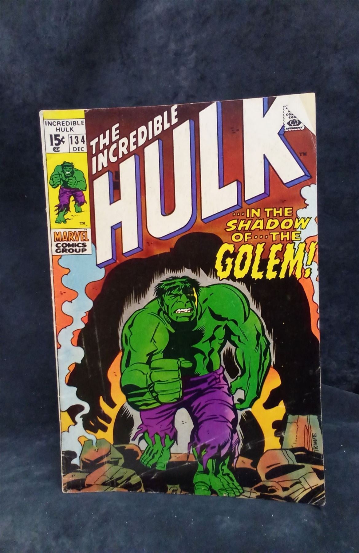 The Incredible Hulk #134 1970 Marvel Comics Comic Book