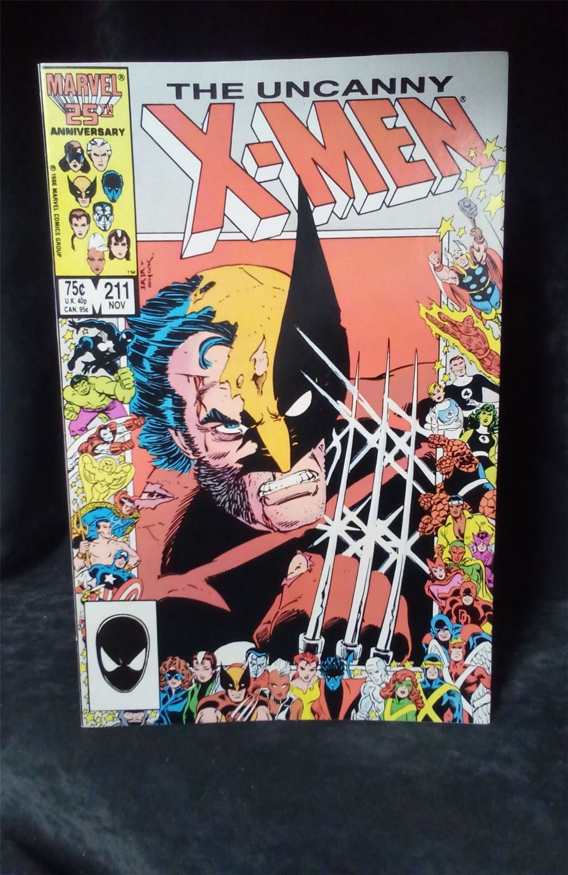 The Uncanny X-Men #211 1986 Marvel Comics Comic Book