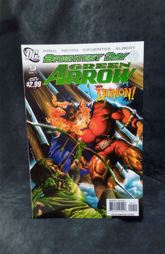 Green Arrow #9 2011 DC Comics Comic Book