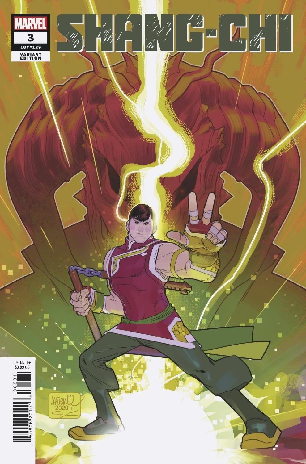 Shang-chi #3 Lafuente Var Marvel Comics Comic Book