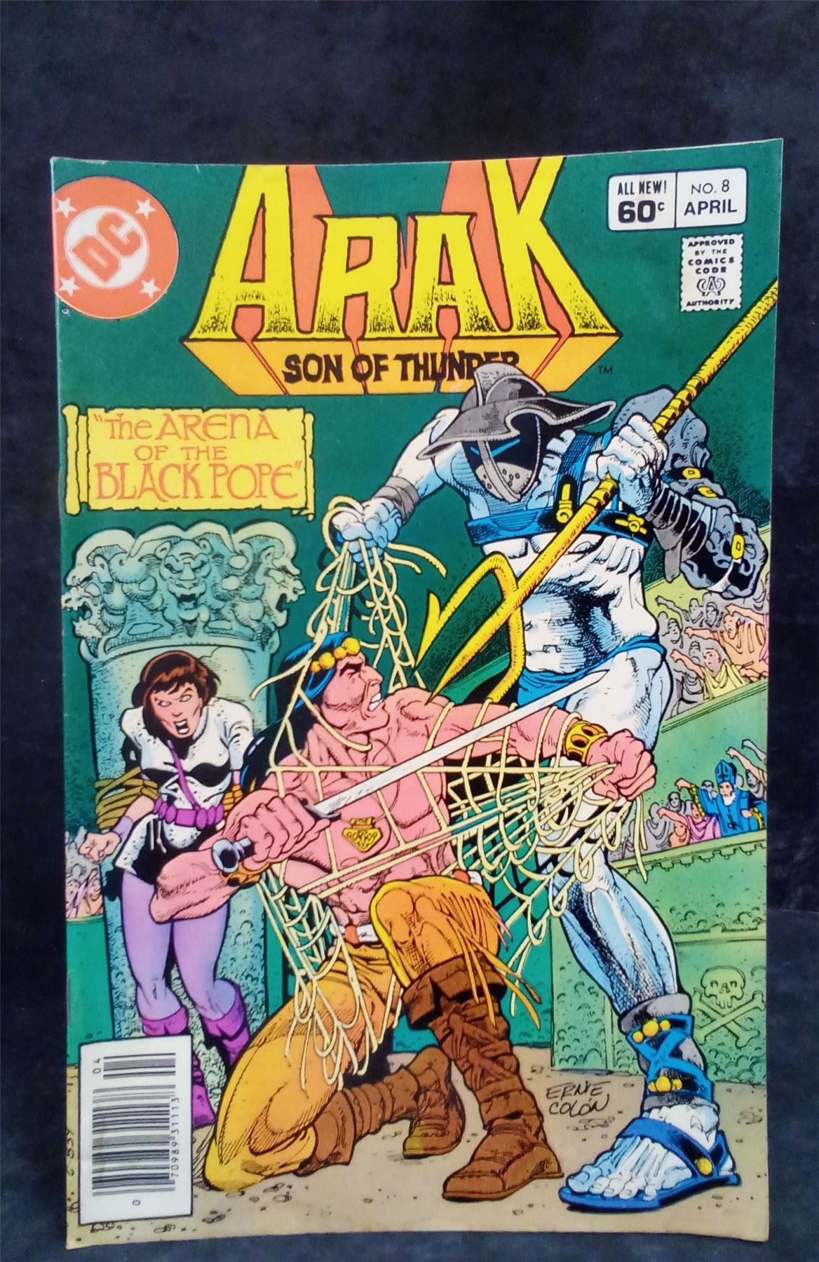 Arak, Son of Thunder #8 1982 DC Comics Comic Book
