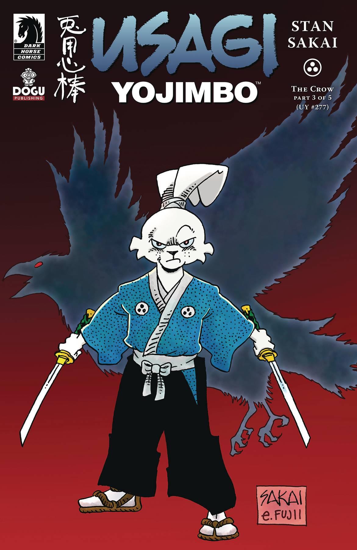 Usagi Yojimbo Crow #3 Cvr A Sakai Dark Horse Prh Comic Book