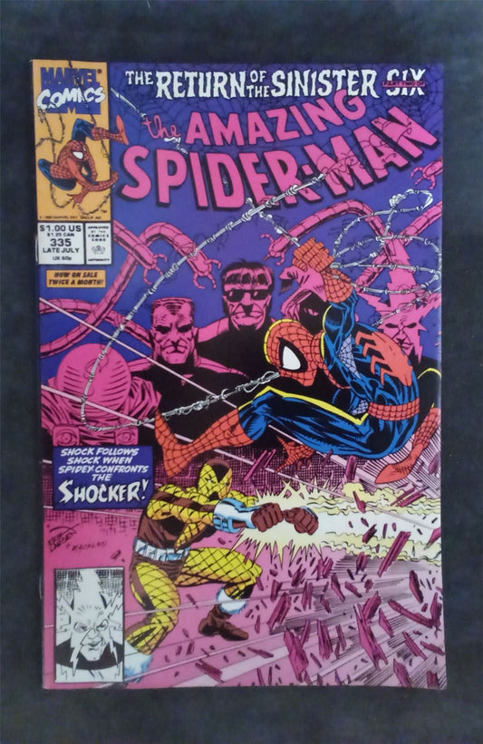 The Amazing Spider-Man #335 1990 marvel Comic Book