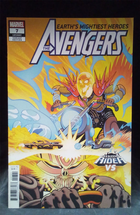 Avengers #7 Moore Cover 2018 Marvel Comics Comic Book