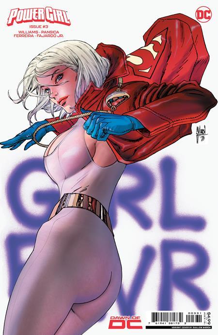 Power Girl #3 Cvr C Guillem March Card Stock Var DC Comics Comic Book