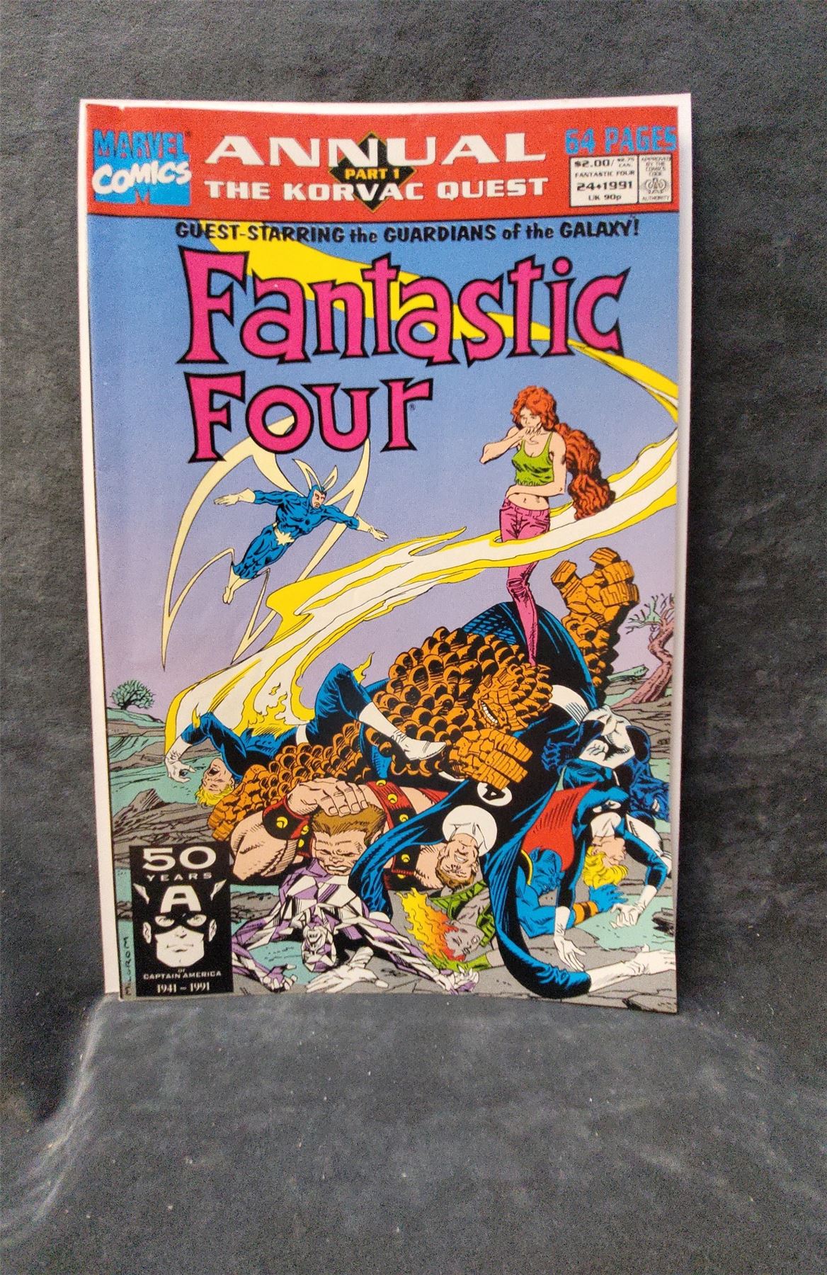 Fantastic Four Annual #24 Direct Edition 1991 marvel Comic Book