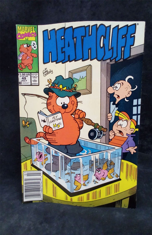 Heathcliff #49 1990 Marvel Comics Comic Book