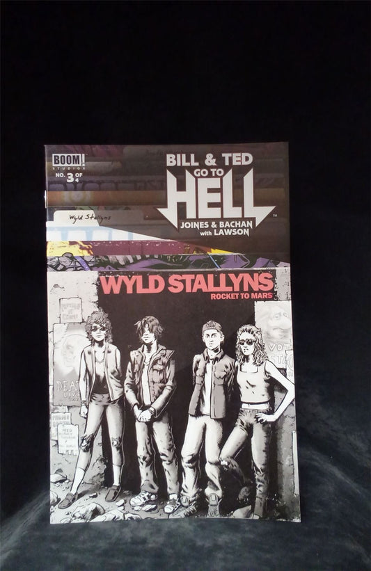 Bill & Ted Go To Hell #3 Cover B 2016 Boom Studios Comic Book