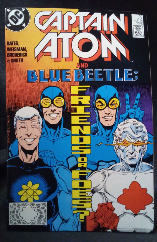 Captain Atom #20 1988 DC Comics Comic Book