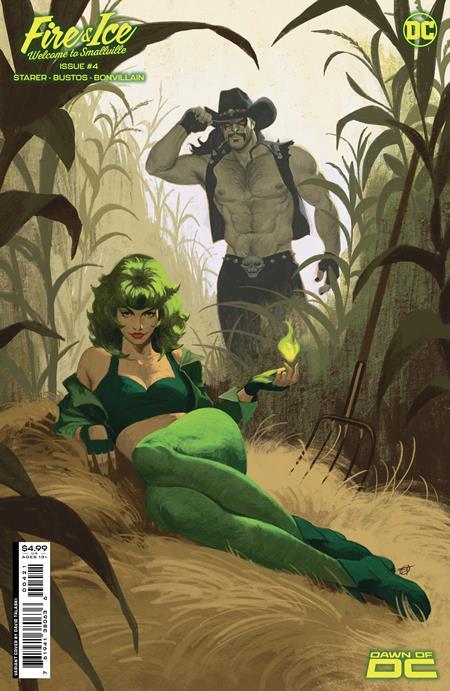 Fire & Ice Welcome To Smallville #4 (of 6) Cvr B David Talaski Card Stock Var DC Comics Comic Book