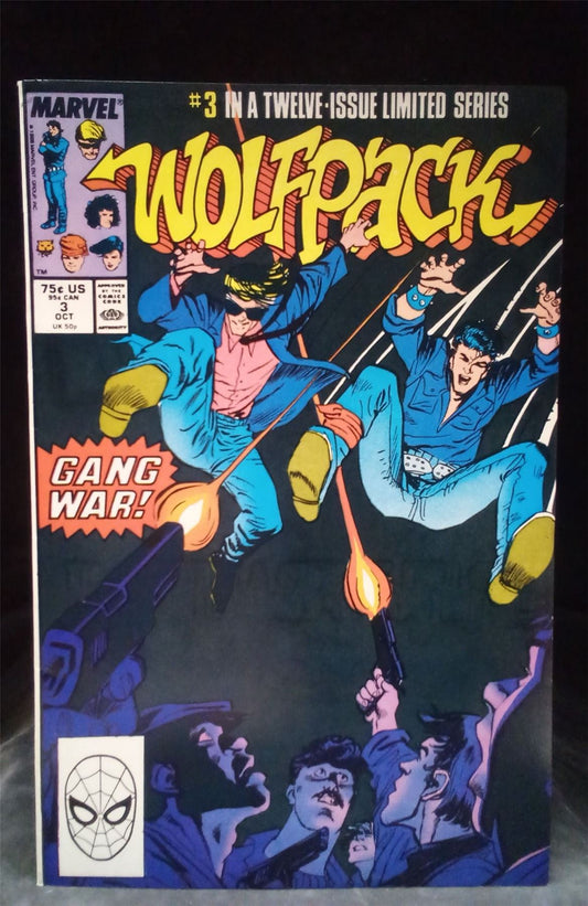 Wolfpack #3 1988 Marvel Comics Comic Book