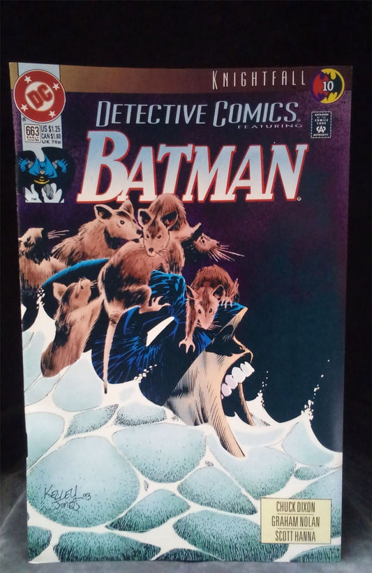 Detective Comics #663 Direct Edition 1993 DC Comics Comic Book