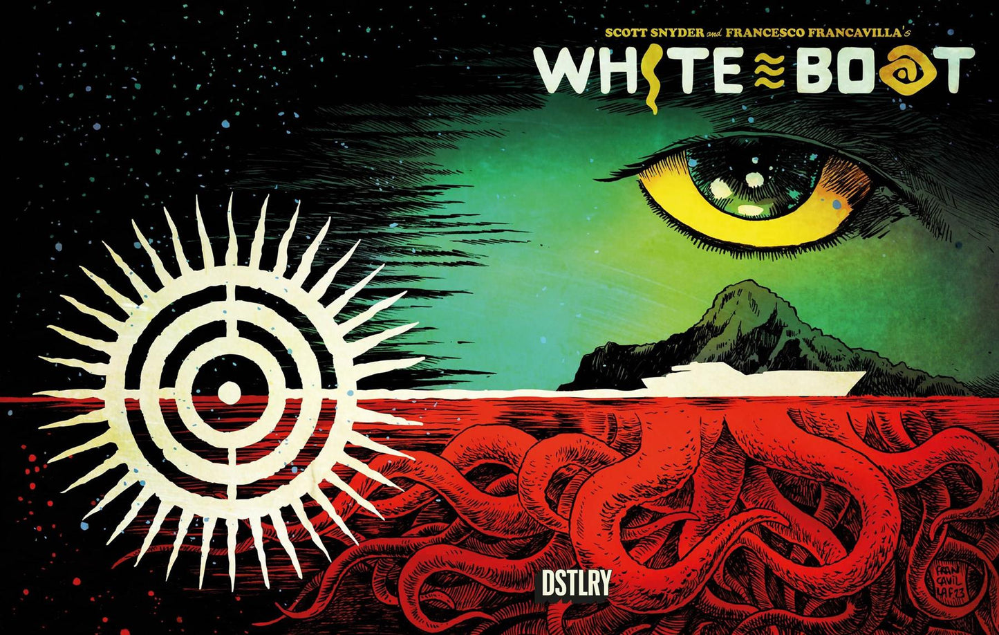 White Boat #1 (of 3) Cvr A Francesco Francavilla (mr) Previously Foc'd On 3/31/2024 DSTLRY Comic Book