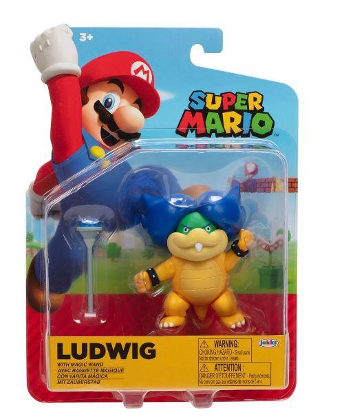 World of Nintendo 4-Inch Action Figures Wave 42 Ludwig Von Koopa with wand by Jakks Pacific