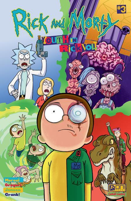 Rick And Morty Youth In Rickvolt #3 (of 4) Cvr A Tony Gregori (mr) Oni Press Comic Book