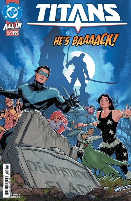TITANS #22 CVR A PETE WOODS  DC Comics Comic Book 2025