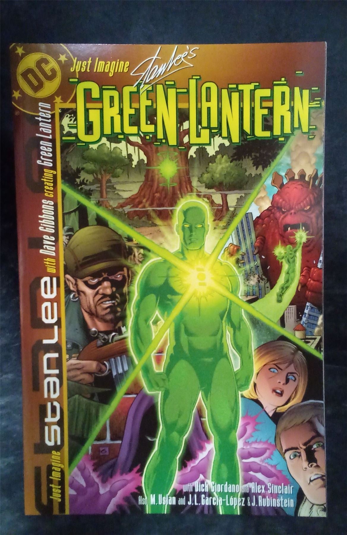 Just Imagine Stan Lee With Dave Gibbons Creating Green Lantern 2001 DC Comics Comic Book