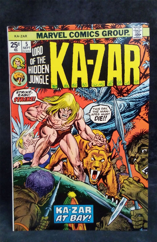 Ka-Zar #5 (1974 Marvel Comics Comic Book