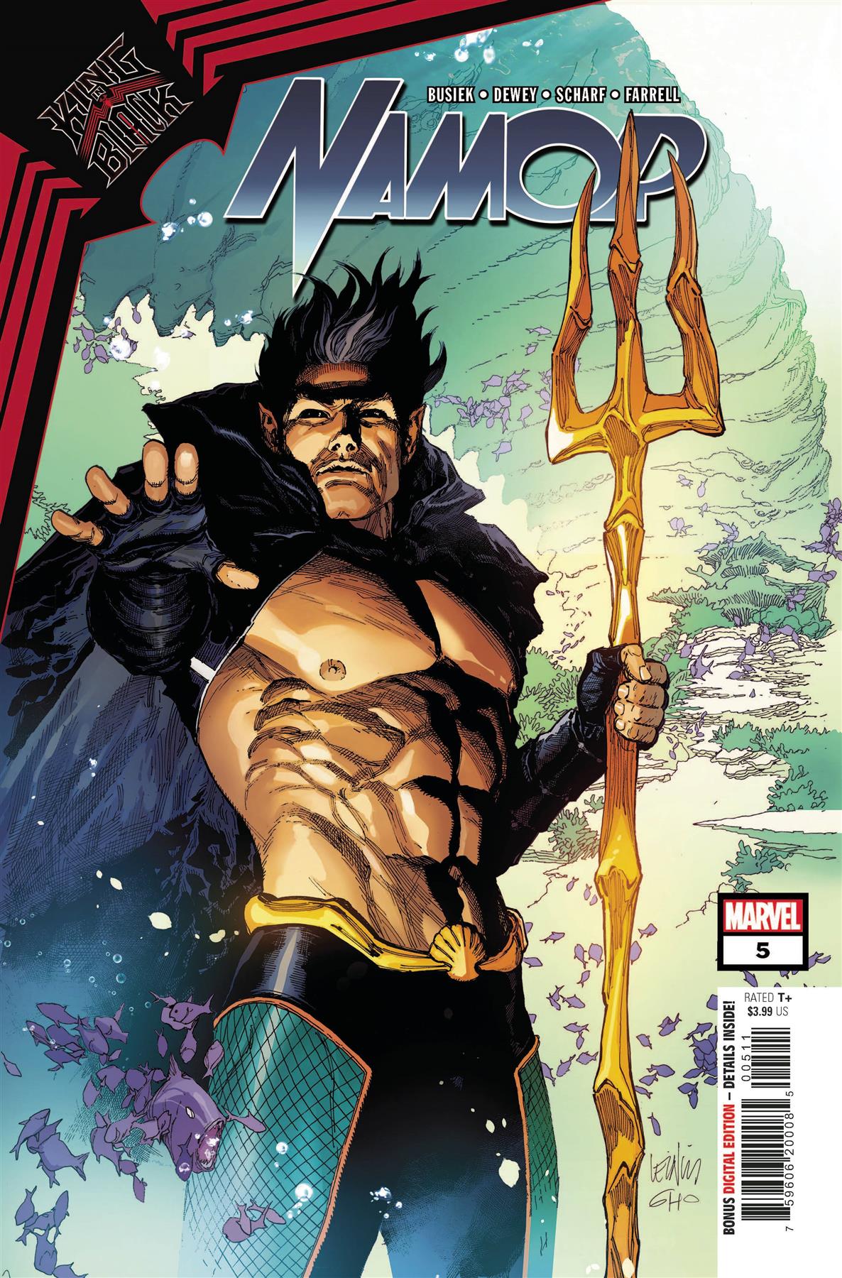 King In Black Namor #5 () Marvel Comics Comic Book 2021