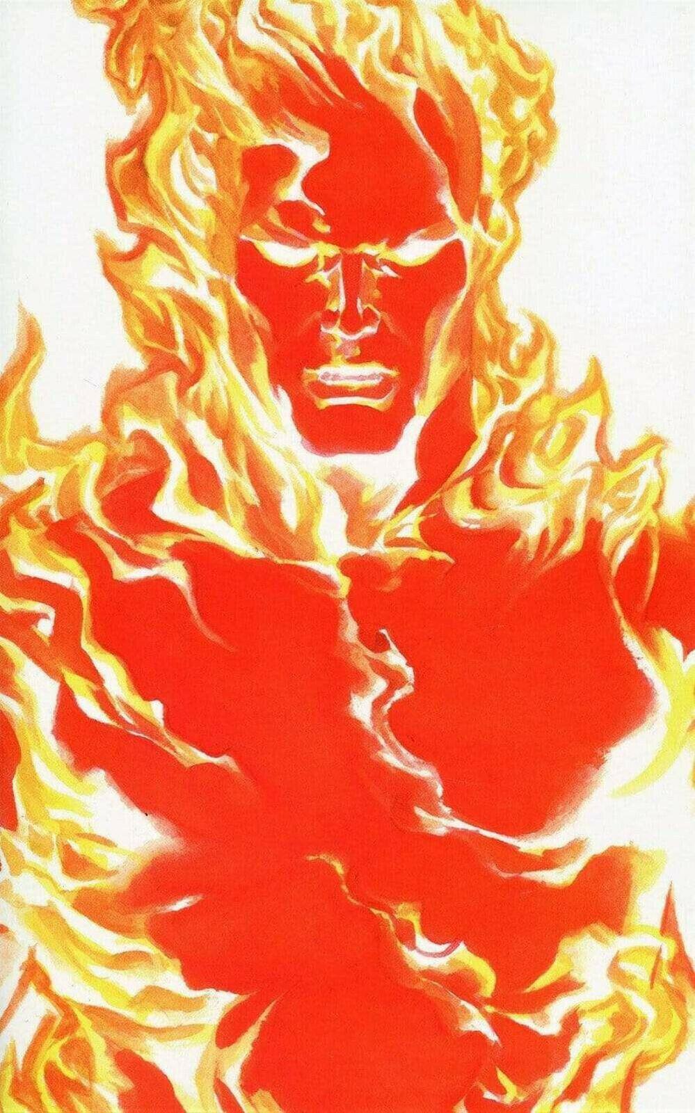 Fantastic Four #24 (Alex Ross Human Torch Timeless Var Emp) Marvel Comics Comic Book 2020