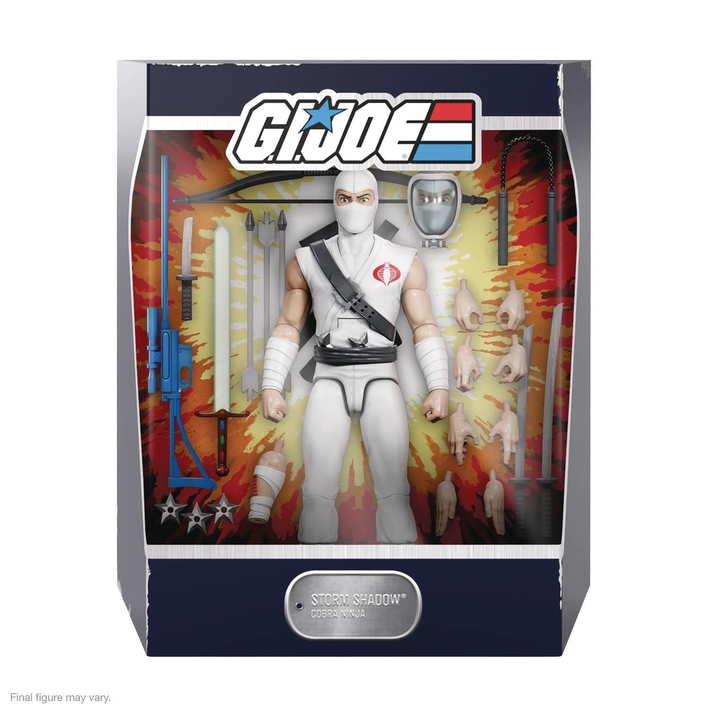 Gi Joe Ultimates Real American Hero Wv3 Storm Shadow Action Figure