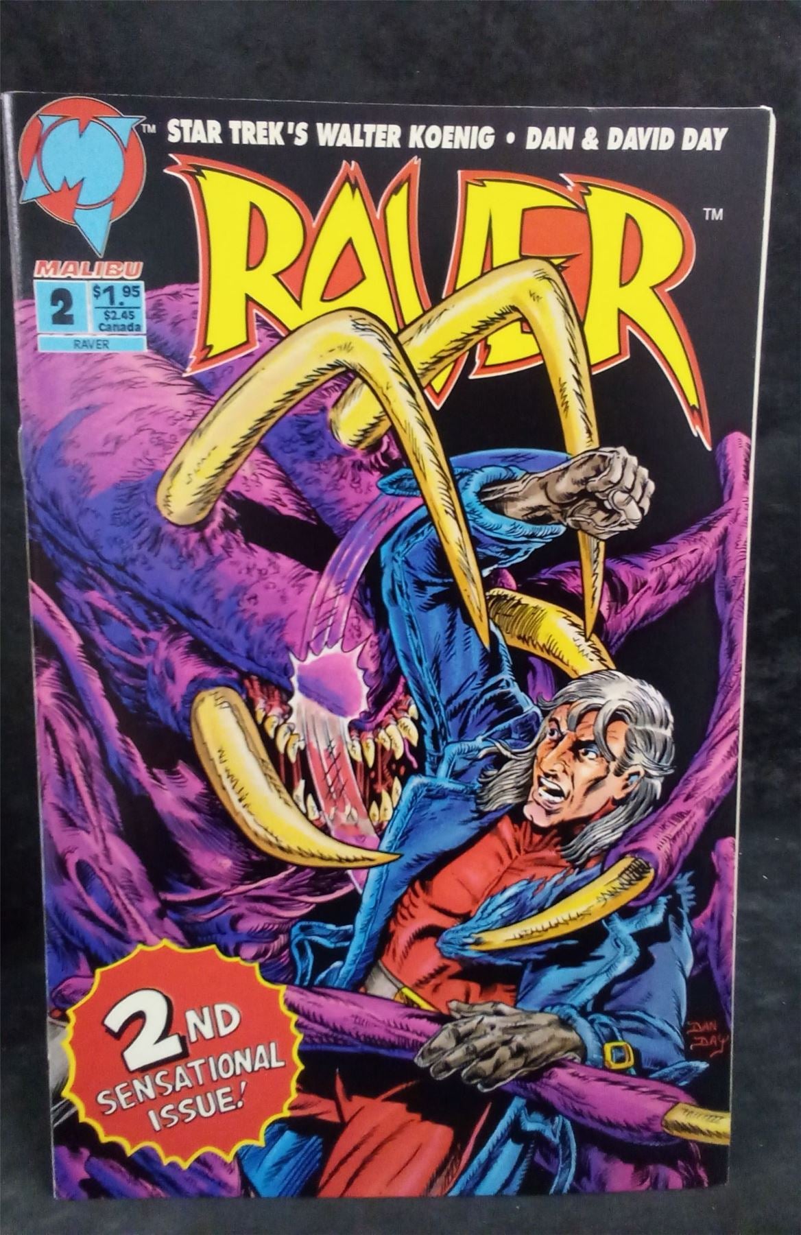 Raver #2 1993 malibu Comic Book