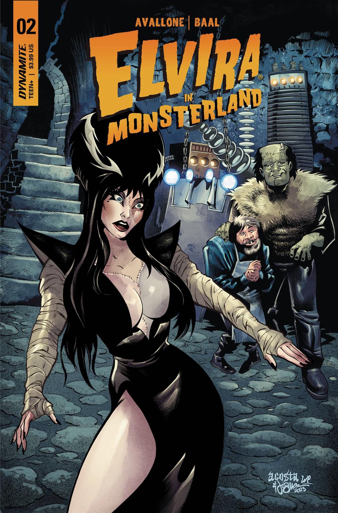 Elvira In Monsterland #2 Cvr A Acosta Dynamite Comic Book