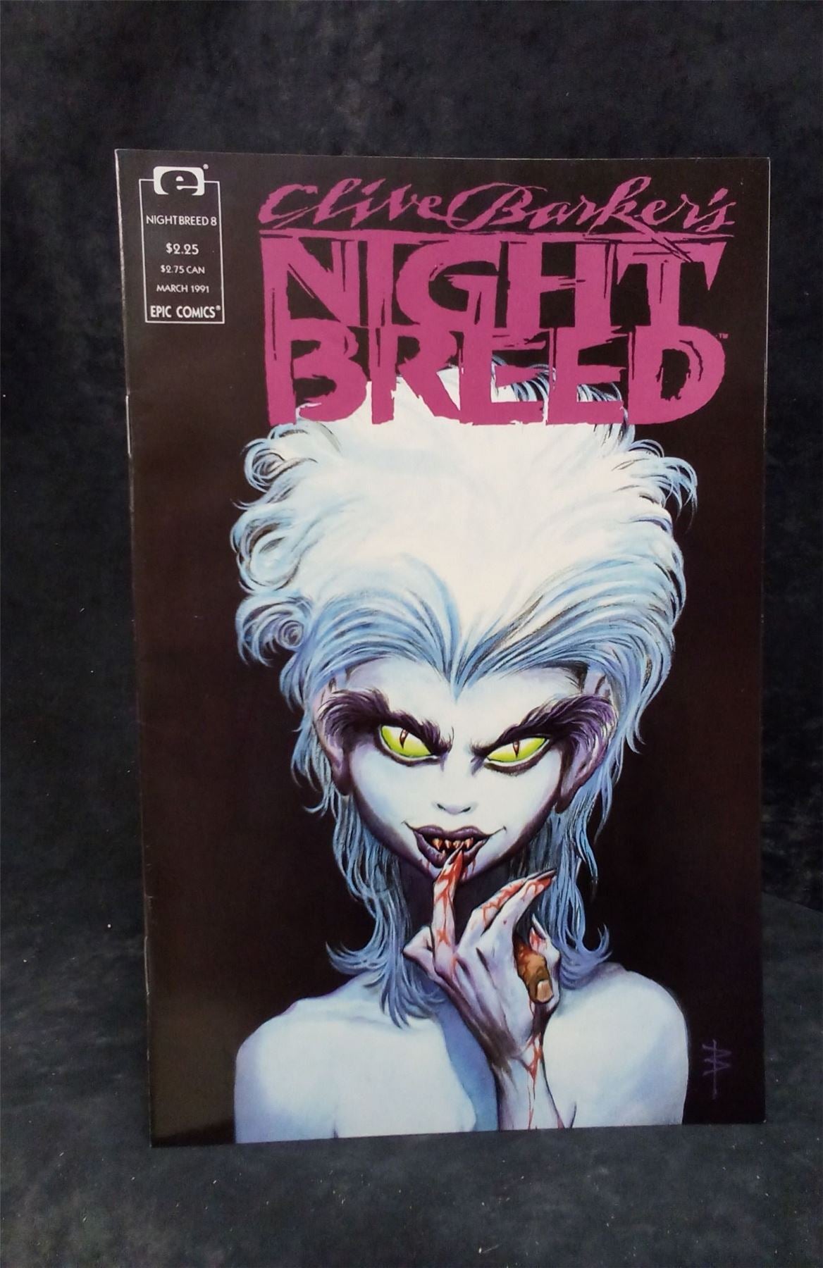 Clive Barker's Night Breed #8 1991 epic Comic Book