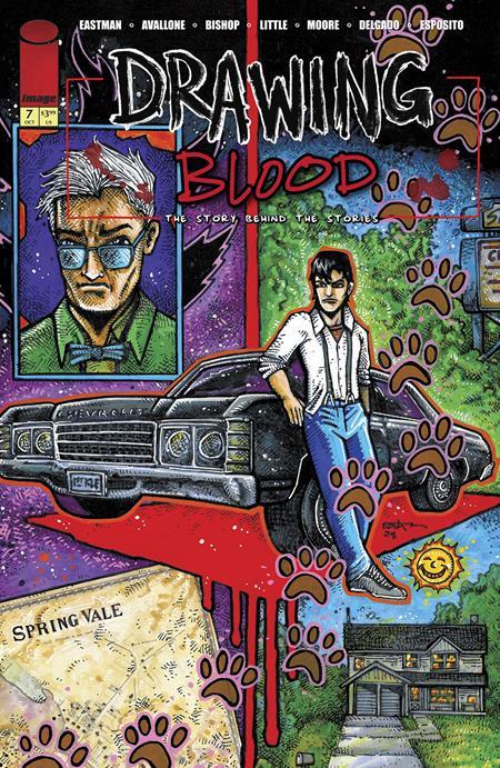 Drawing Blood #7 (of 12) Cvr A Kevin Eastman Image Comics Comic Book