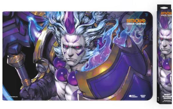 Playmat Riftbound Spiritforged Spirit Blossom Darius Art By UVS Games