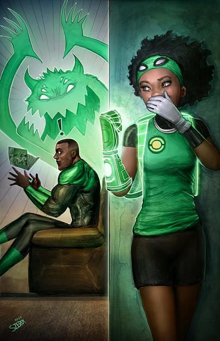 GREEN LANTERN CORPS #3 CVR D NATHAN SZERDY CARD STOCK VAR  DC Comics Comic Book 2025