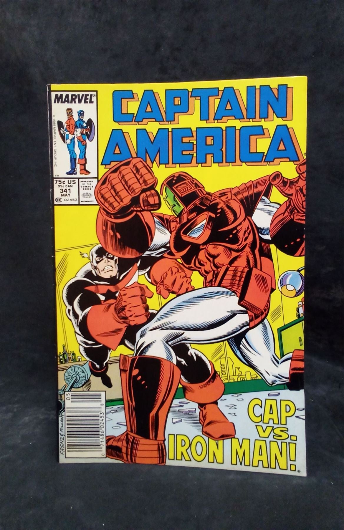 Captain America #341 1988 Marvel Comics Comic Book