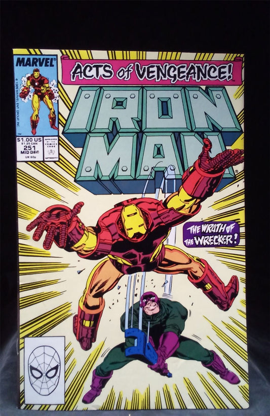Iron Man #251 1989 Marvel Comics Comic Book