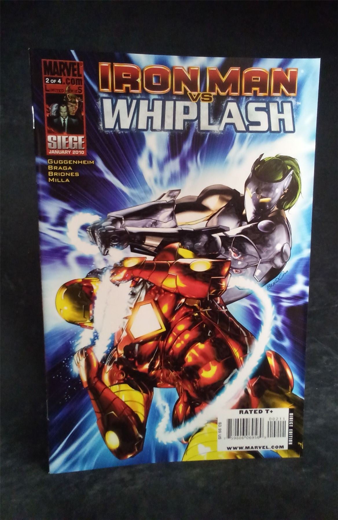 Iron Man vs. Whiplash #2 2010 Marvel Comics Comic Book
