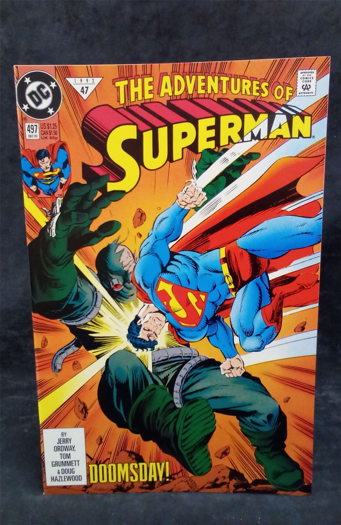 Adventures of Superman #497 1992 DC Comics Comic Book