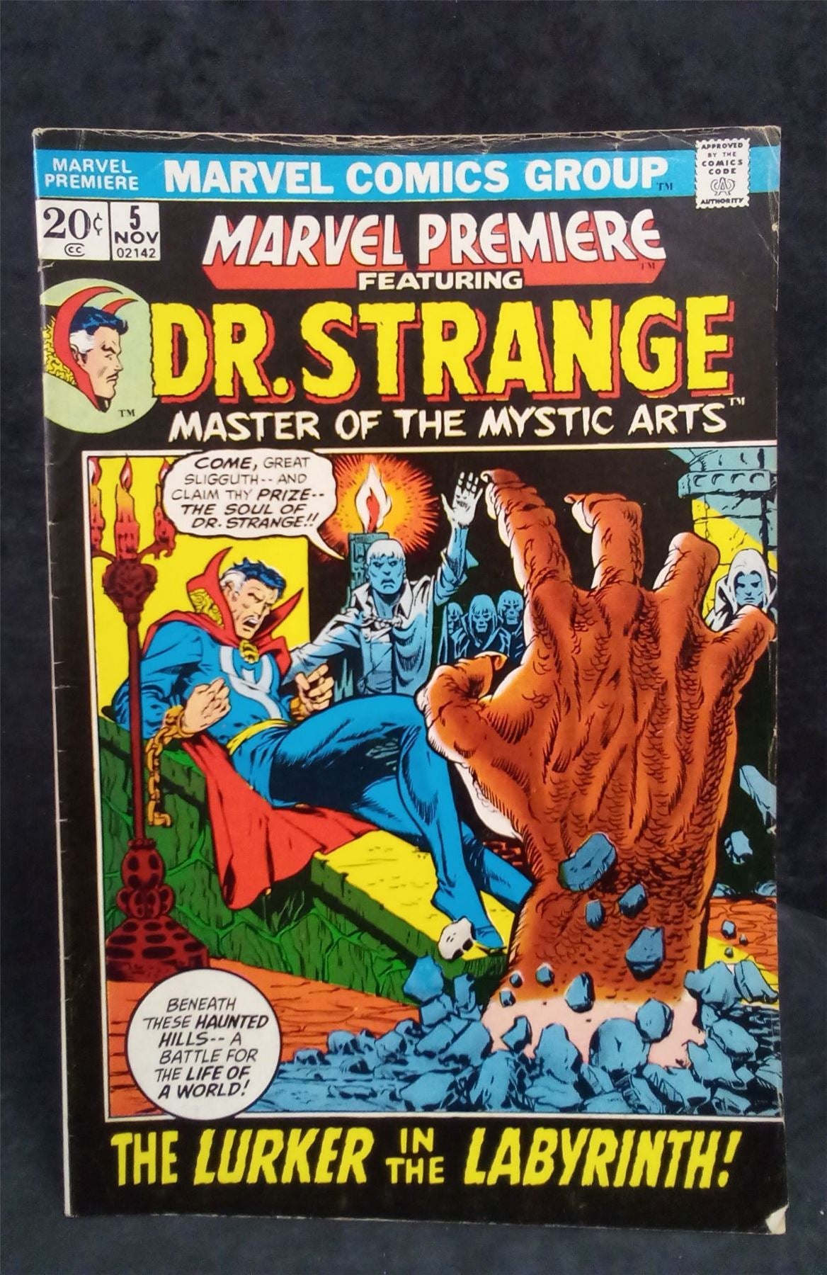 Marvel Premiere #5 1972 Marvel Comics Comic Book