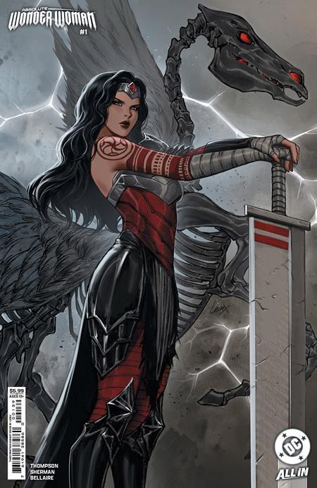 Absolute Wonder Woman #1 Third Printing Cvr B Leirix Card Stock Var DC Comics Comic Book