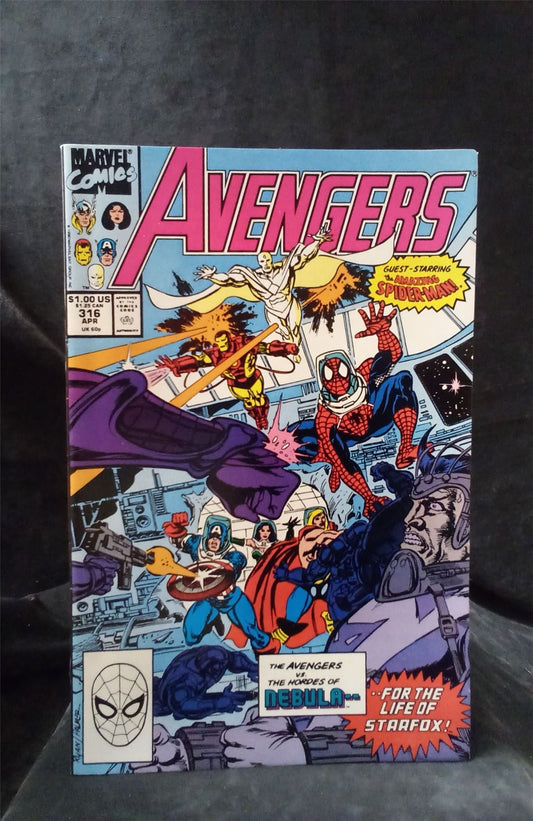The Avengers #316 1990 Marvel Comics Comic Book