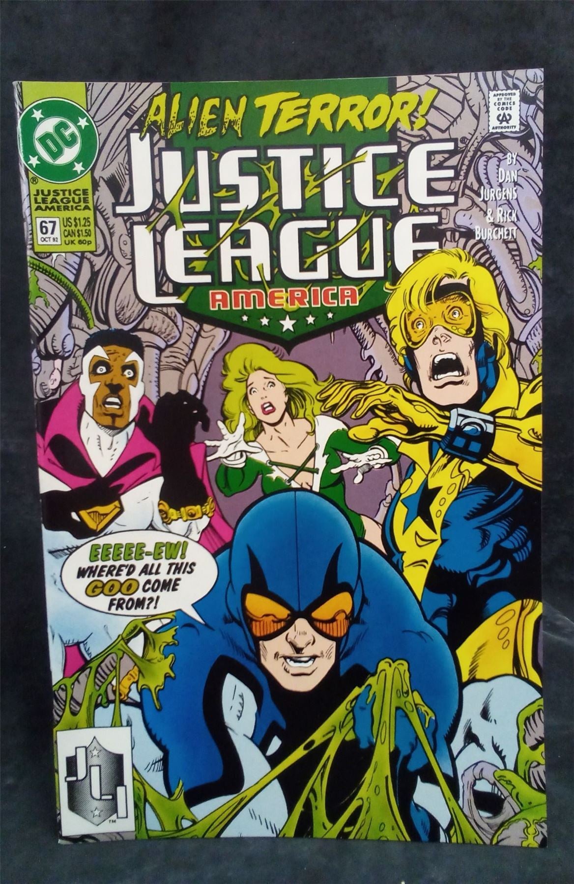 Justice League America #67 1992 DC Comics Comic Book