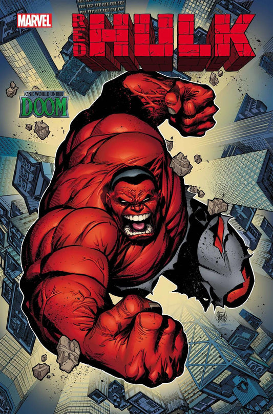 Red Hulk #1 Adam Kubert Foil Var Adam Kubert Foil Var Marvel Prh Comic Book 2025