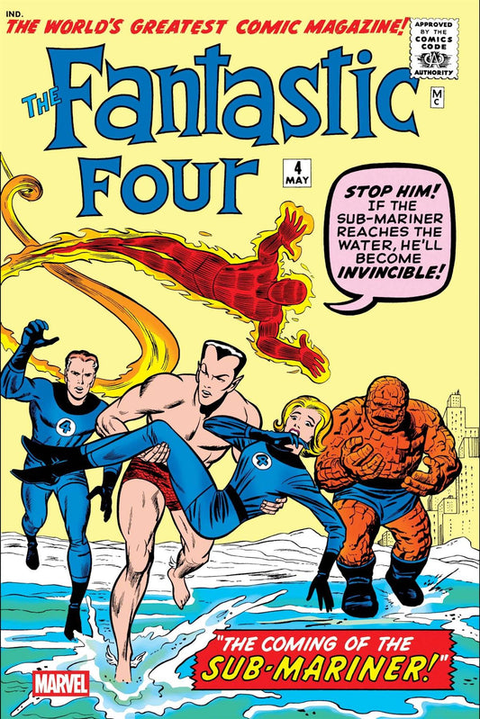 Fantastic Four Facsimile Ed #4  Marvel Prh Comic Book 2025