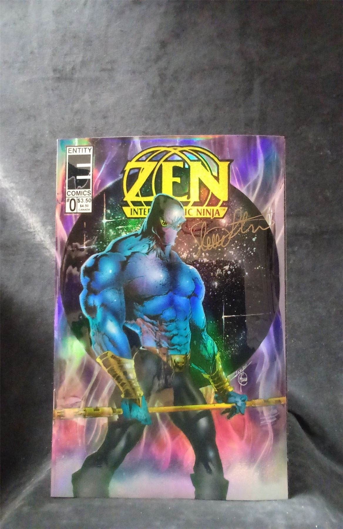 Zen Intergalactic Ninja Color #0 *signed* 1993 entity Comic Book