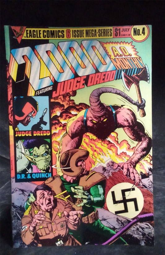 2000 A.D #4 1985 Eagle Comics  Comic Book